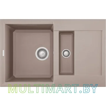 Кухонная мойка Elleci Easy 325 Tortora G43